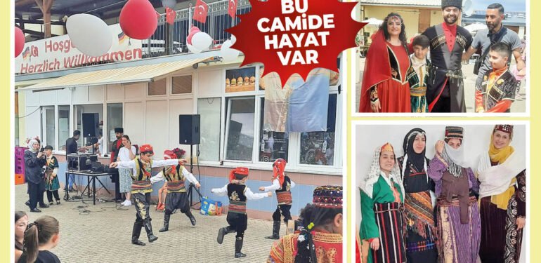 Camideki miniklere özel kermes büyük ilgi gördü